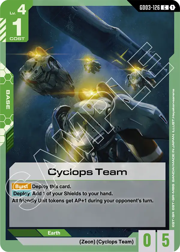 Cyclops Team, Steel Requiem · GD03-126