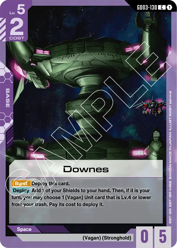 Downes, Steel Requiem · GD03-130