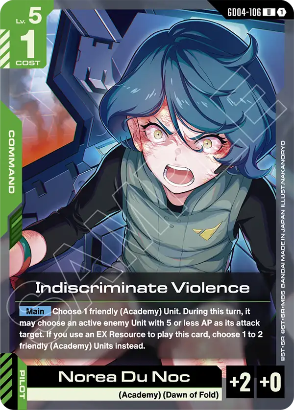 Indiscriminate Violence, Phantom Aria · GD04-106