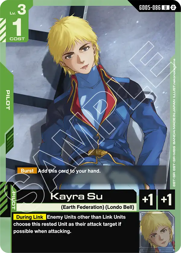 Kayra Su, Freedom Ascension · GD05-086