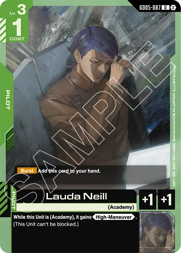 Lauda Neill, Freedom Ascension · GD05-087