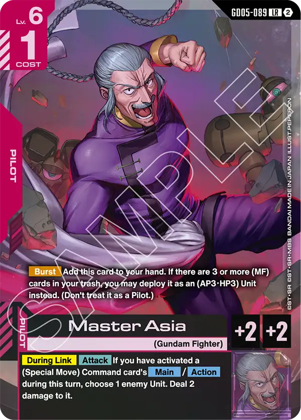 Master Asia, Freedom Ascension · GD05-089