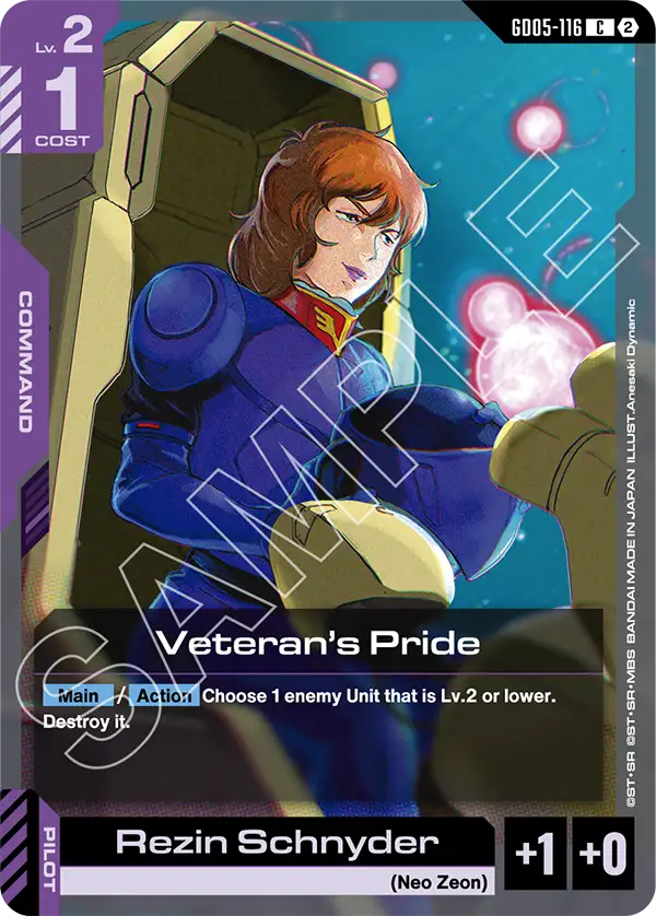 Veteran's Pride, Freedom Ascension · GD05-116