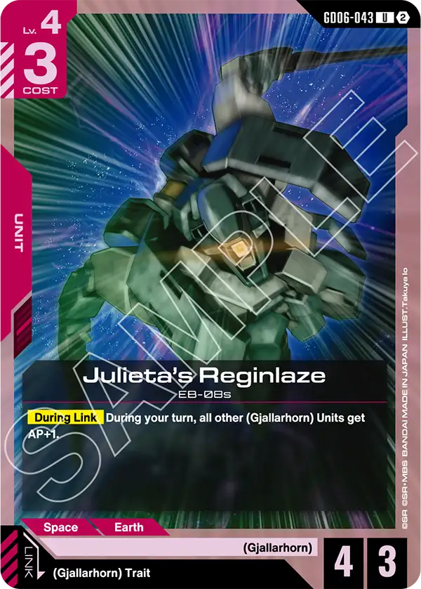 Julieta's Reginlaze, Stardust Trails · GD06-043