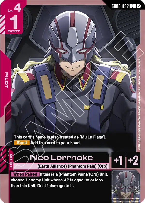 Neo Lorrnoke, Stardust Trails · GD06-092