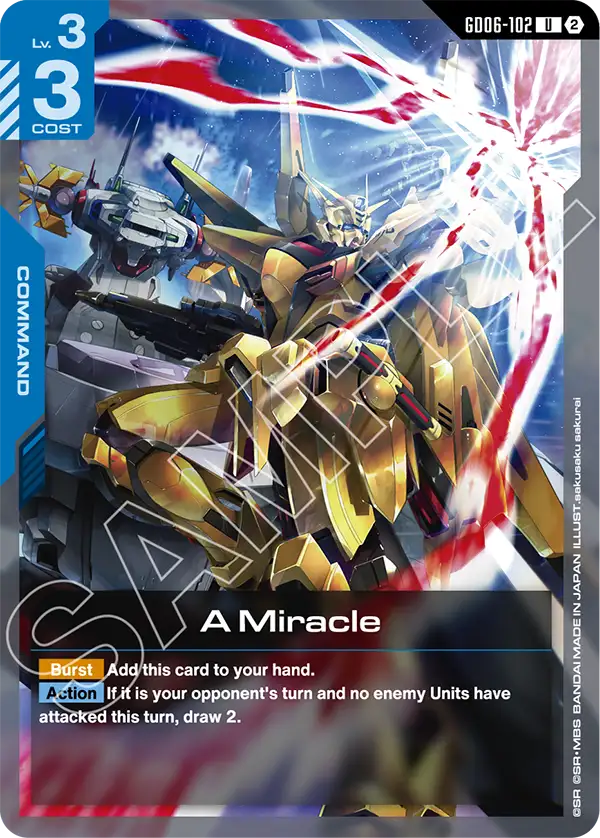 A Miracle, Stardust Trails · GD06-102