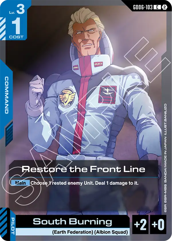 Restore the Front Line, Stardust Trails · GD06-103