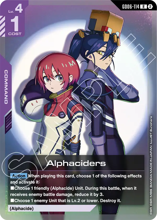 Alphaciders, Stardust Trails · GD06-114