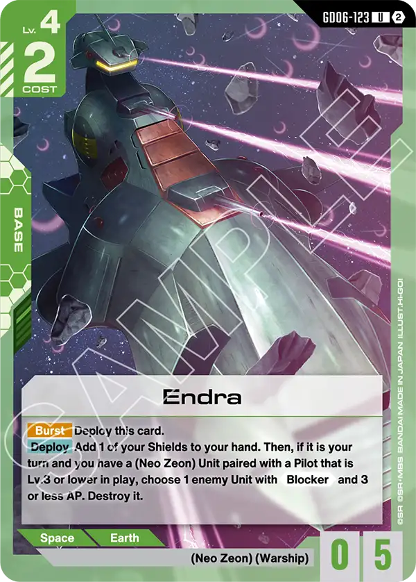 Endra, Stardust Trails · GD06-123