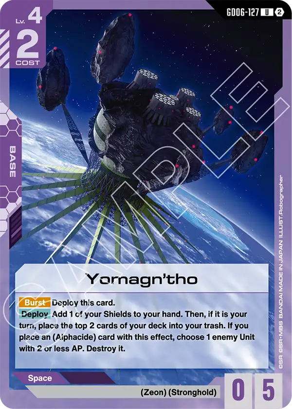 Yomagn'tho, Stardust Trails · GD06-127