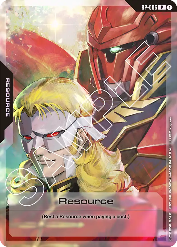 Resource, Promotional Resource Tokens · RP-006