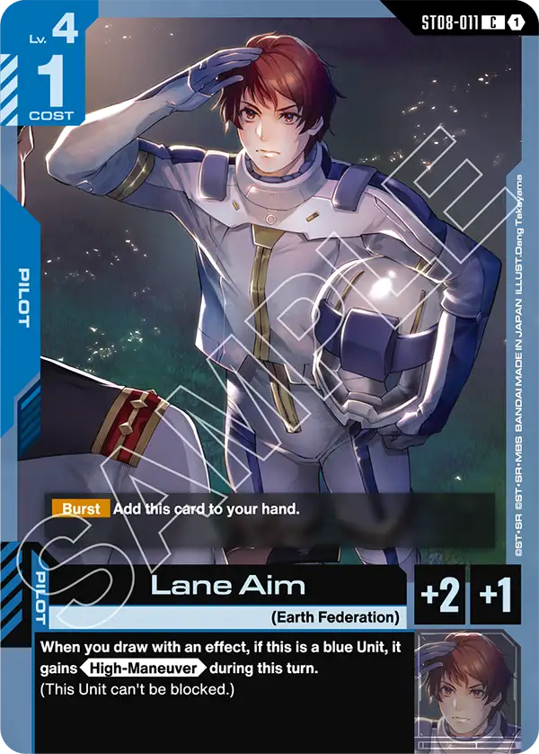 Lane Aim, Starter Deck 08: Flash of Radiance · ST08-011