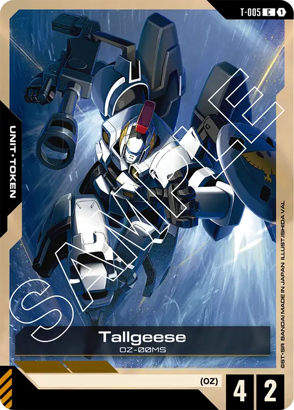 Tallgeese, Starter Deck 02: Wings of Advance · T-005
