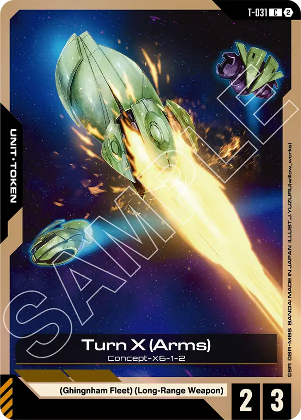 Turn X, Stardust Trails · T-031