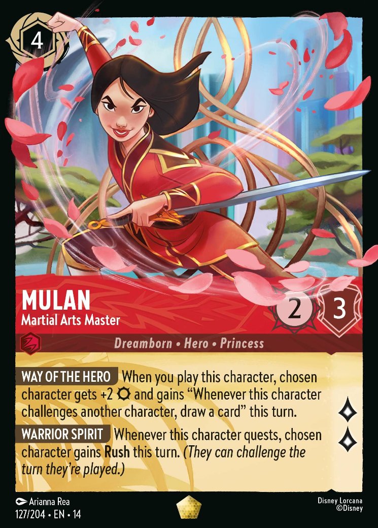 Mulan - Martial Arts Master, Hyperia City · 127/204