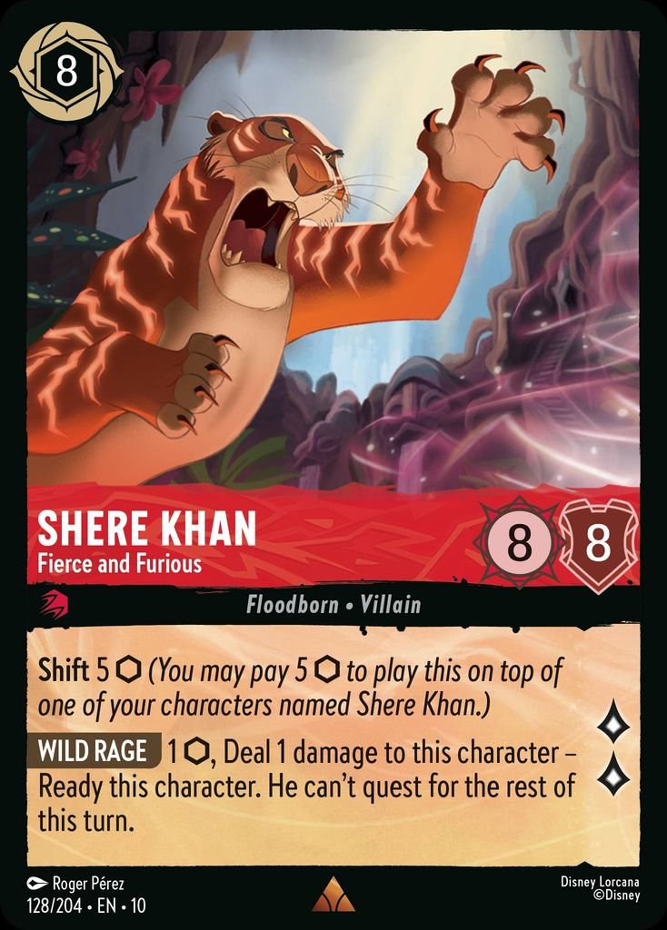 Shere Khan - Fierce and Furious, Whispers in the Well · 128/204