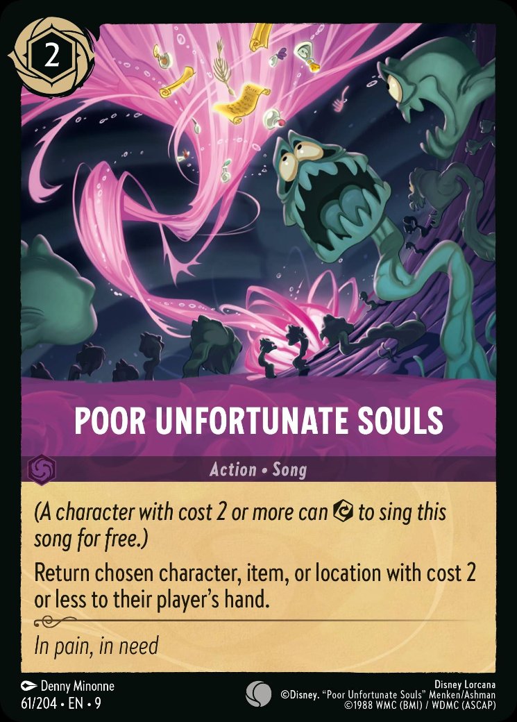 Poor Unfortunate Souls, Fabled · 61/204