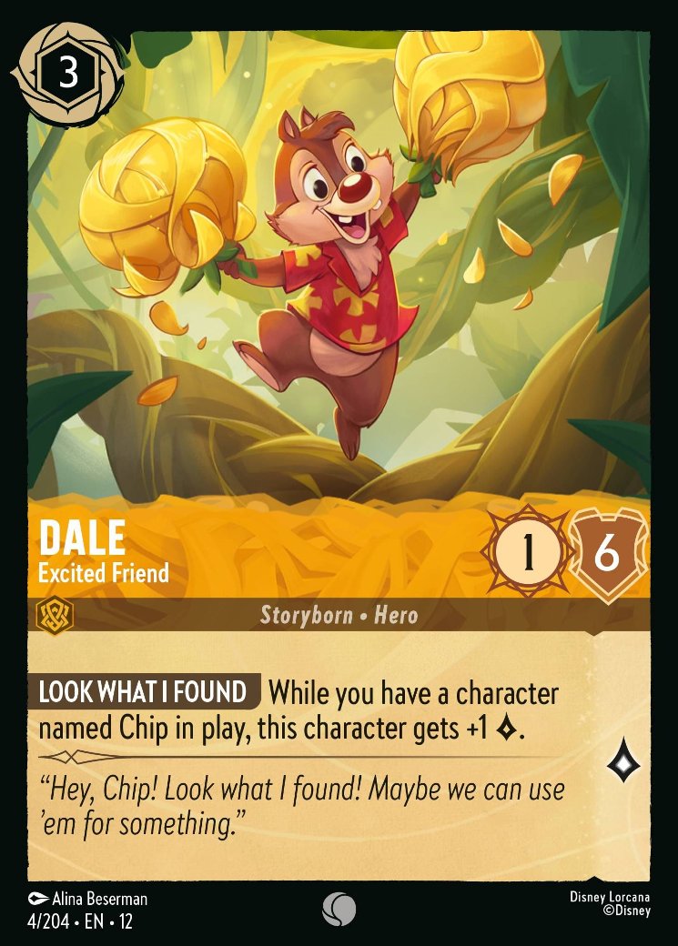 Dale - Excited Friend, Wilds Unknown · 4/204