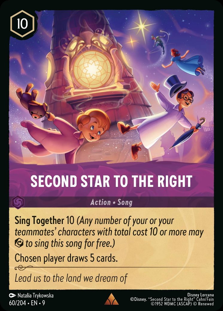 Second Star to the Right, Fabled · 60/204