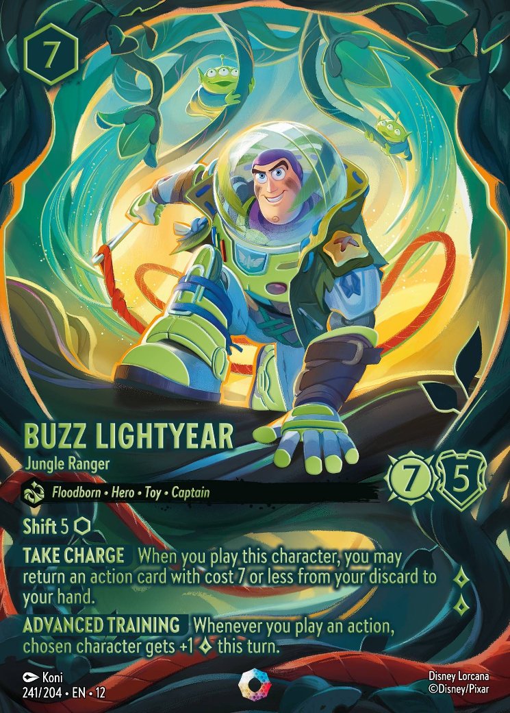 Buzz Lightyear - Jungle Ranger, Wilds Unknown · 241/204
