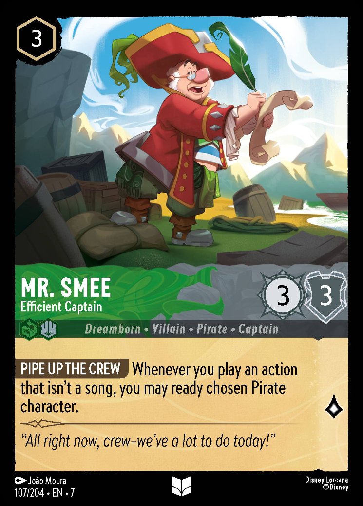 Mr. Smee - Efficient Captain, Archazia's Island · 107/204