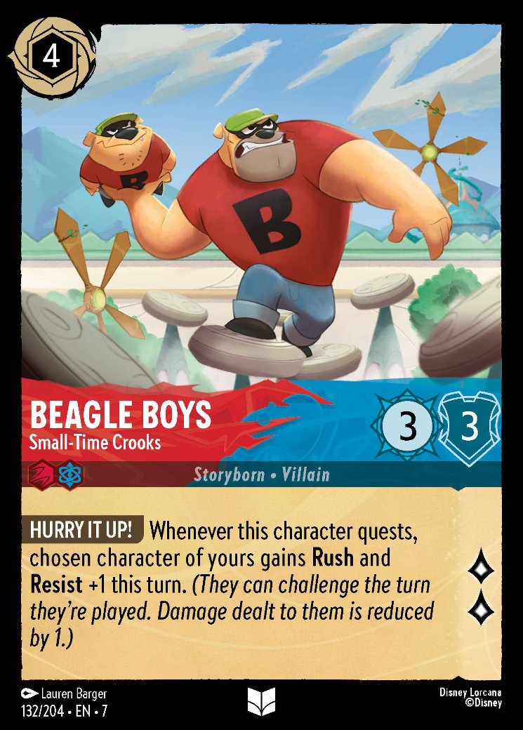 Beagle Boys - Small-Time Crooks, Archazia's Island · 132/204