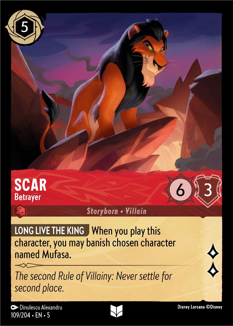 Scar - Betrayer, Shimmering Skies · 109/204