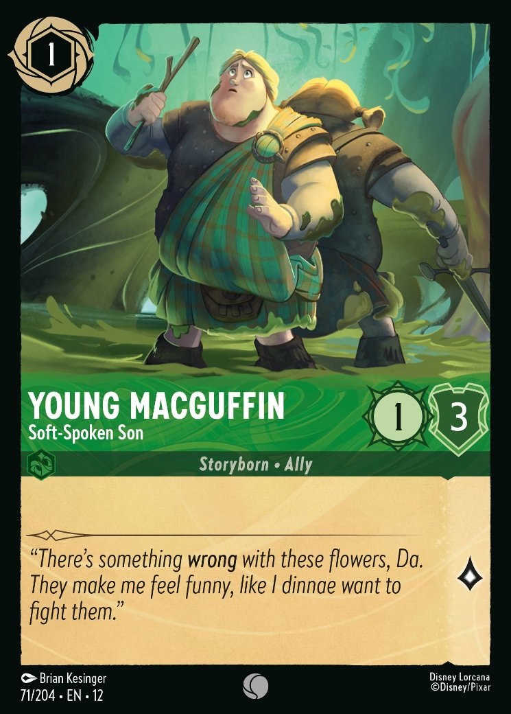 Young MacGuffin - Soft-Spoken Son, Wilds Unknown · 71/204