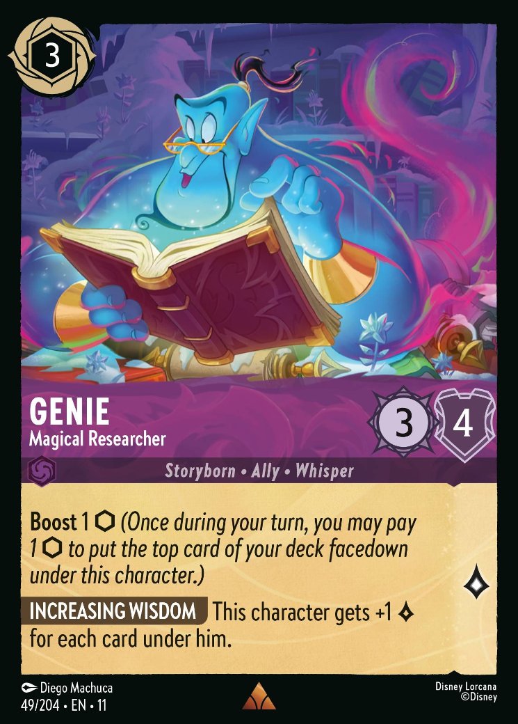 Genie - Magical Researcher, Winterspell · 49/204