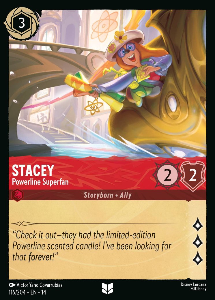 Stacey - Powerline Superfan, Hyperia City · 116/204