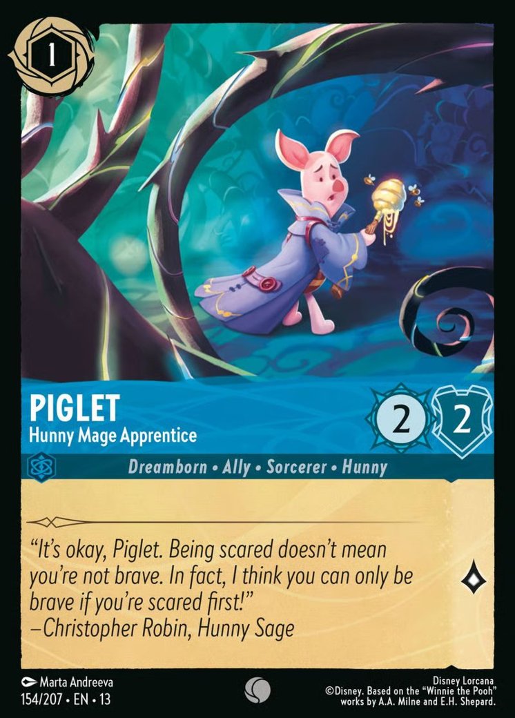Piglet - Hunny Mage Apprentice, Attack of the Vine! · 154/207
