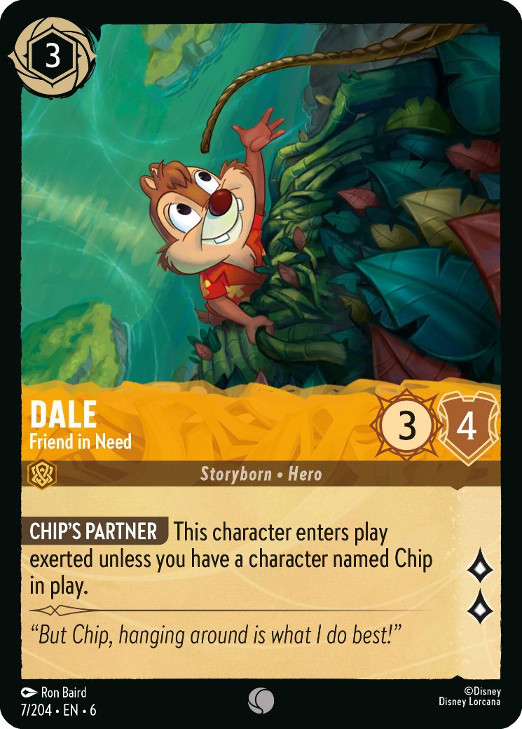 Dale - Friend in Need, Azurite Sea · 7/204