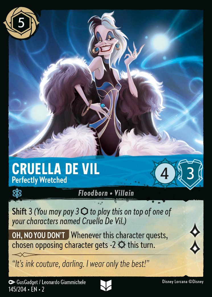 Cruella De Vil - Perfectly Wretched, Rise of the Floodborn · 145/204