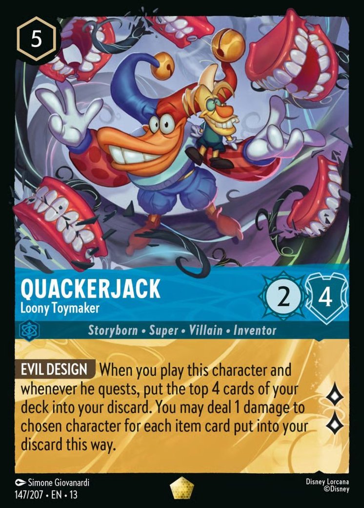 Quackerjack - Loony Toymaker, Attack of the Vine! · 147/207