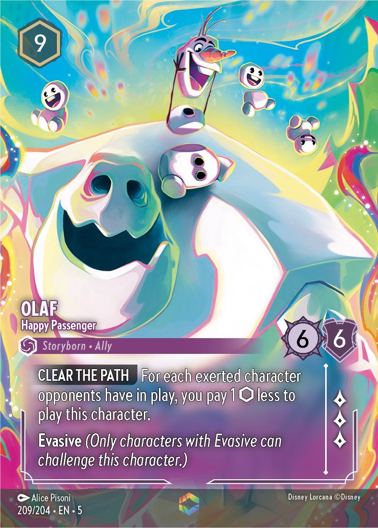 Olaf - Happy Passenger, Shimmering Skies · 209/204