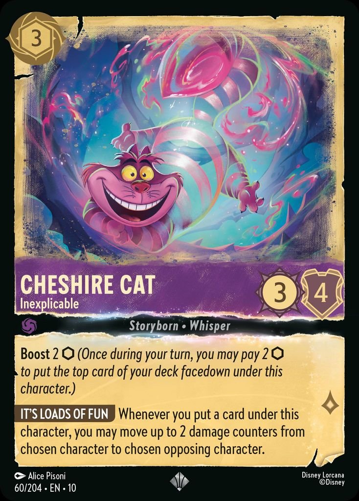 Cheshire Cat - Inexplicable, Whispers in the Well · 60/204