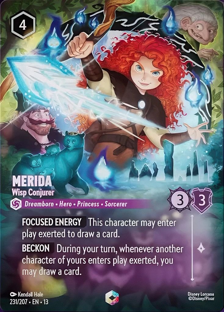 Merida - Wisp Conjurer, Attack of the Vine! · 231/207