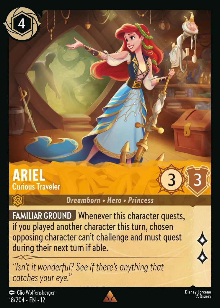 Ariel - Curious Traveler, Wilds Unknown · 18/204