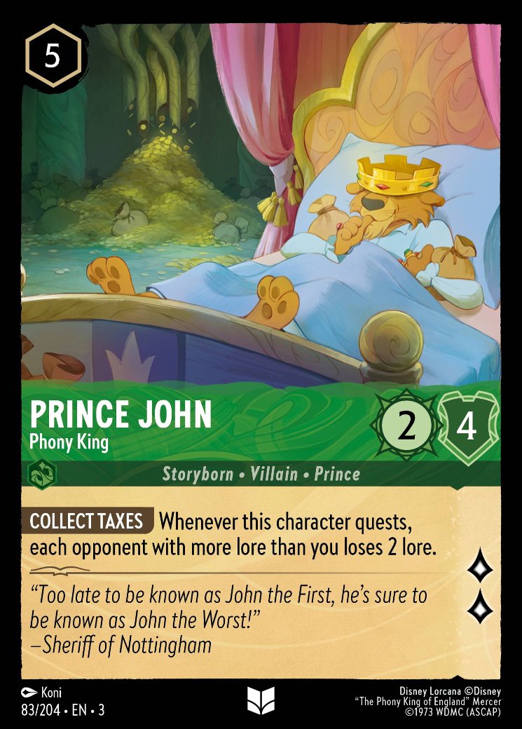 Prince John - Phony King, Into the Inklands · 83/204