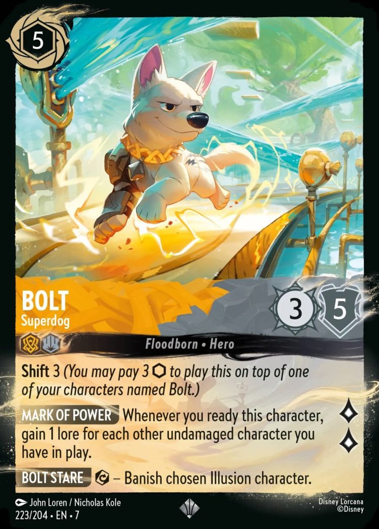 Bolt - Superdog, Illumineer's Quest: Palace Heist · 223/204
