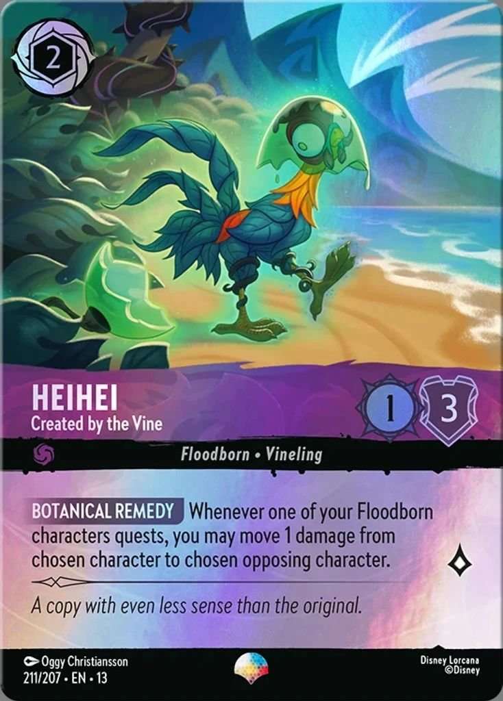 Heihei - Created by the Vine, Attack of the Vine! · 211/207