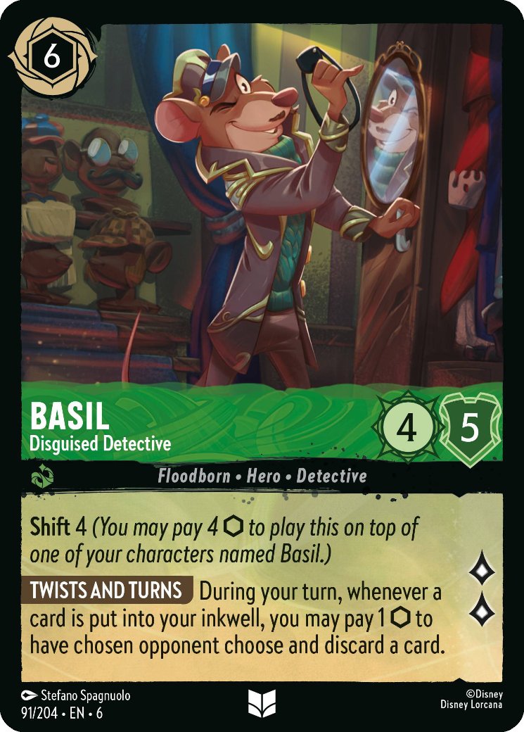 Basil - Disguised Detective, Azurite Sea · 91/204