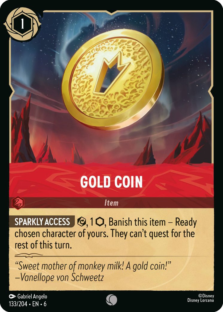 Gold Coin, Azurite Sea · 133/204