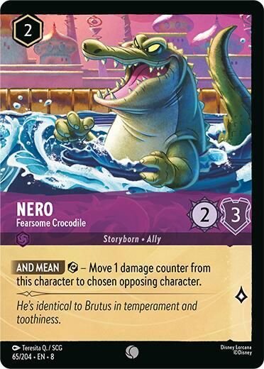 Nero - Fearsome Crocodile, Reign of Jafar · 65/204