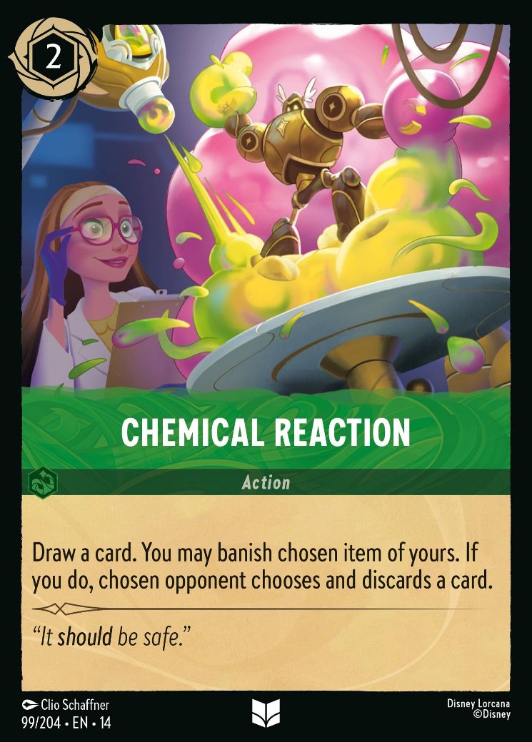 Chemical Reaction, Hyperia City · 99/204