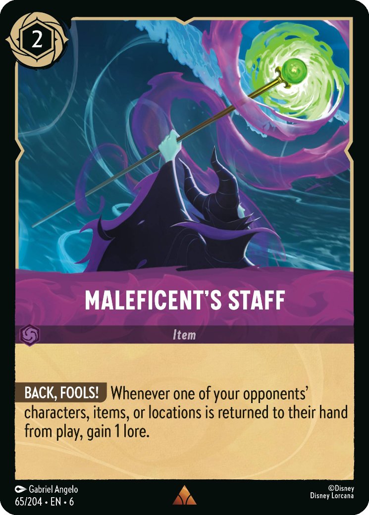 Maleficent's Staff, Azurite Sea · 65/204