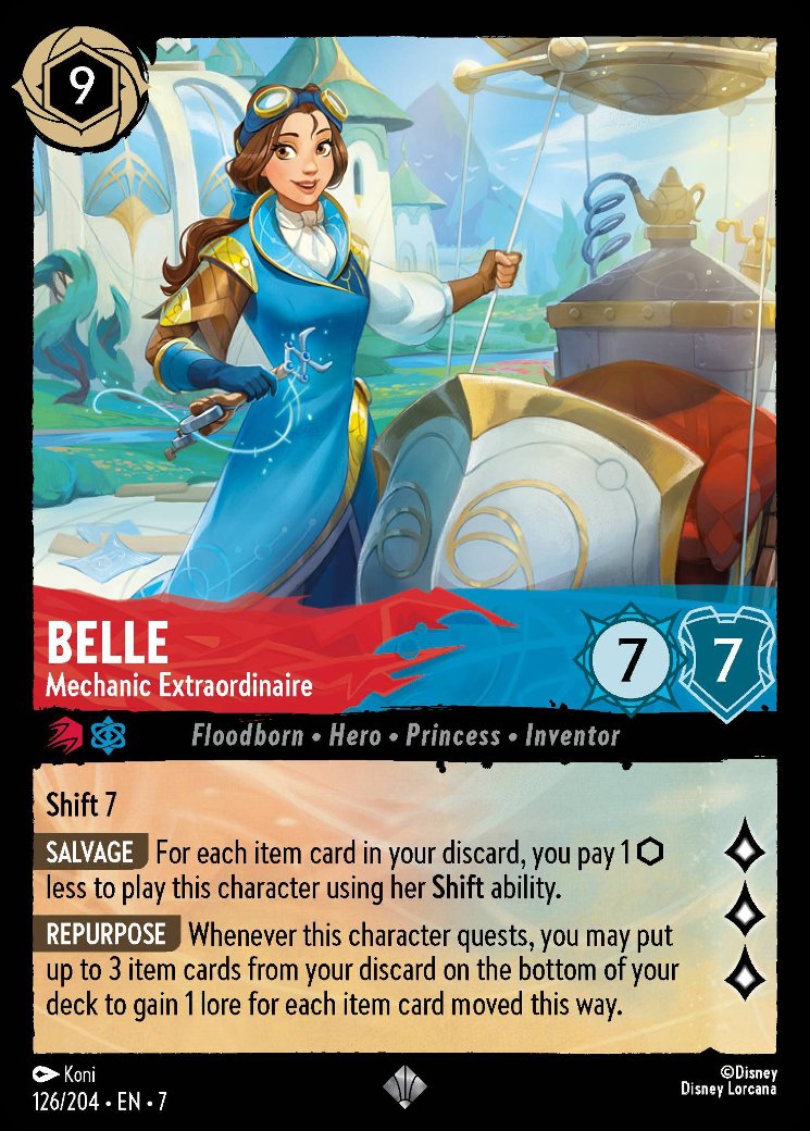 Belle - Mechanic Extraordinaire, Archazia's Island · 126/204