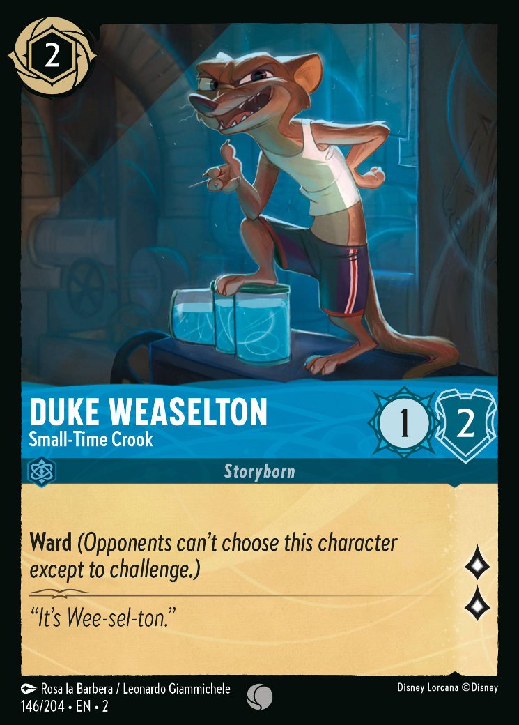 Duke Weaselton - Small-Time Crook, Rise of the Floodborn · 146/204