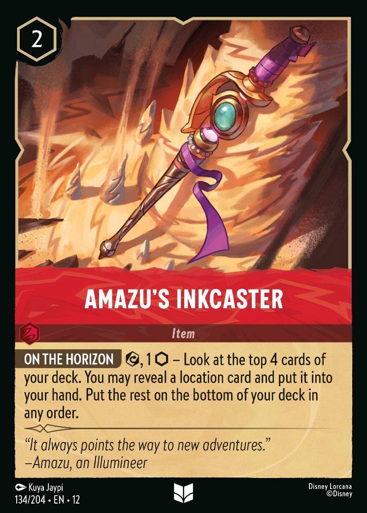 Amazu's Inkcaster, Wilds Unknown · 134/204
