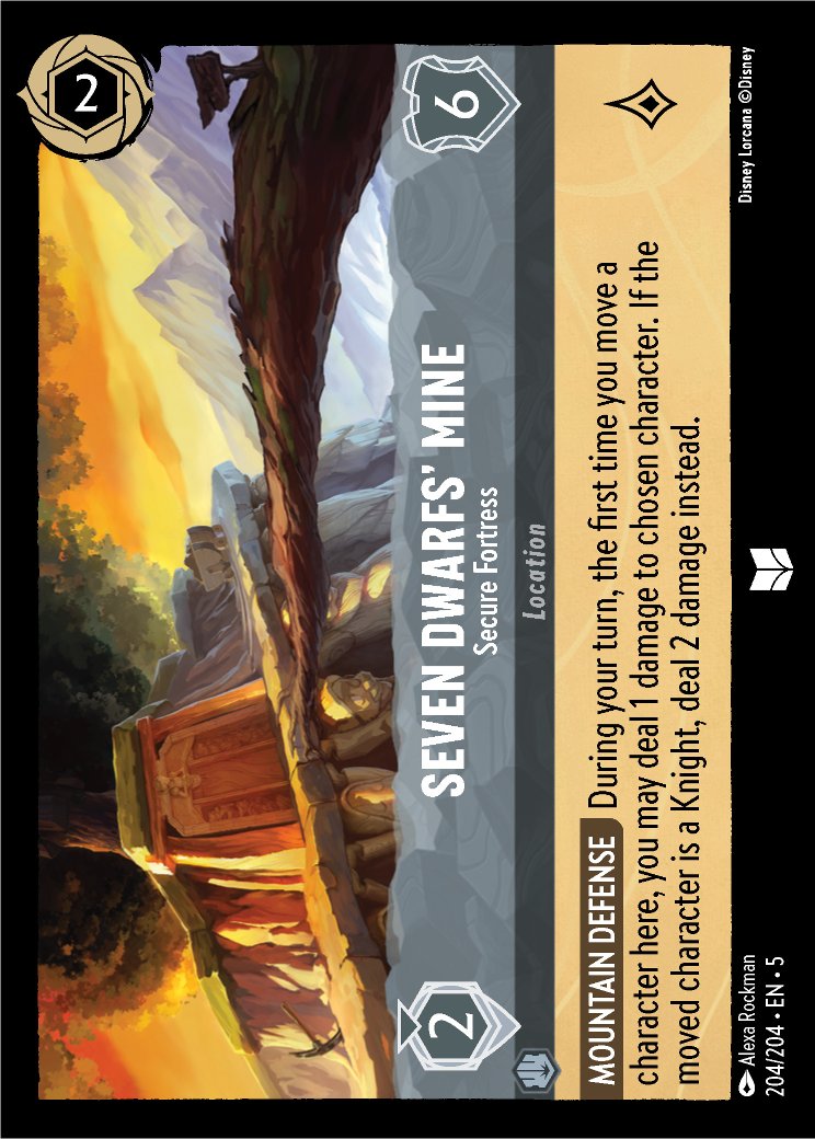 Seven Dwarfs' Mine - Secure Fortress, Shimmering Skies · 204/204